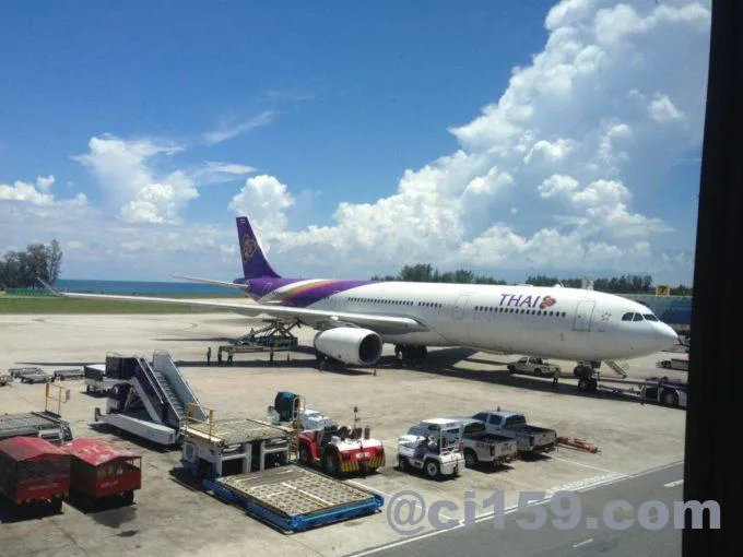 タイ国際航空のエアバスA330