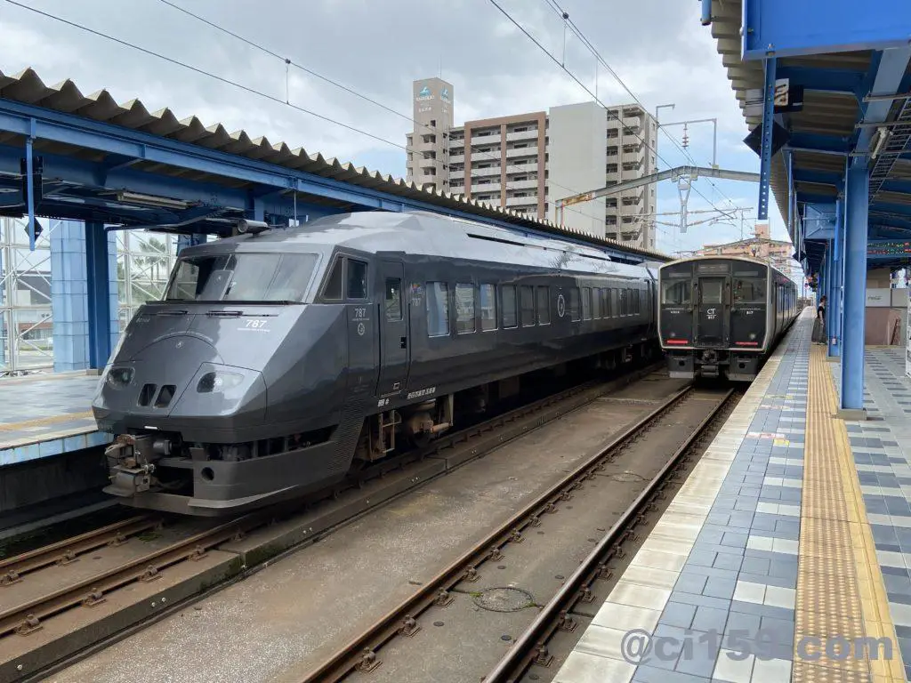鉄道レビュー】787系の特急「にちりん号」「きりしま号」 | ブリジ