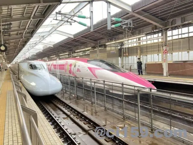 鉄道レビュー】500系ハローキティ新幹線に乗ってみた | ブリジロックの