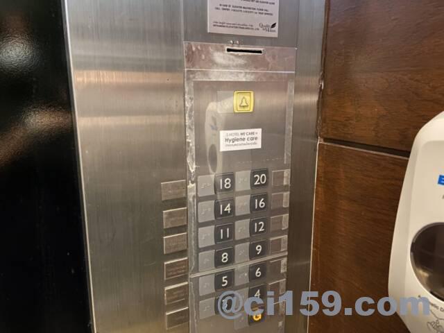 S31スクンビットホテルのエレベーター
