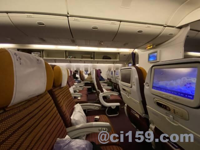 タイ国際航空777-300ERの座席