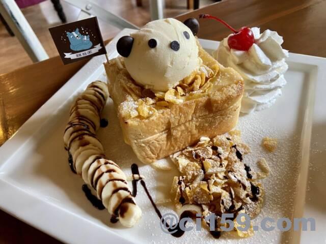 Bear Hug Cafeのハニートースト