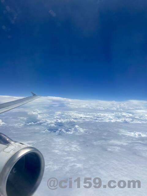 飛行機からの眺め