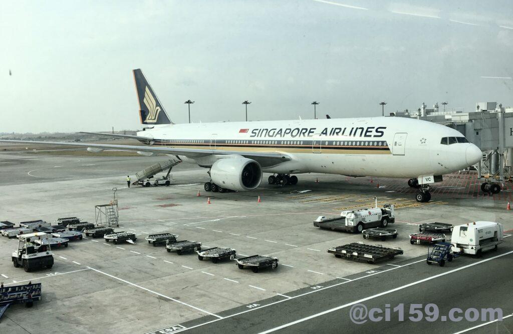 シンガポール航空787-10