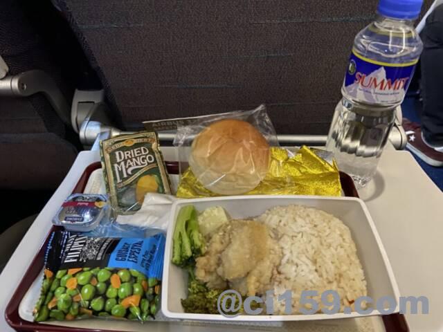 フィリピン航空の機内食