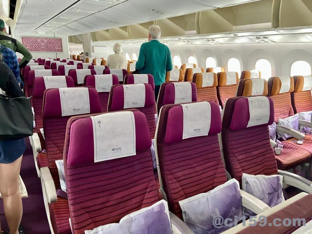 タイ国際航空エコノミークラス