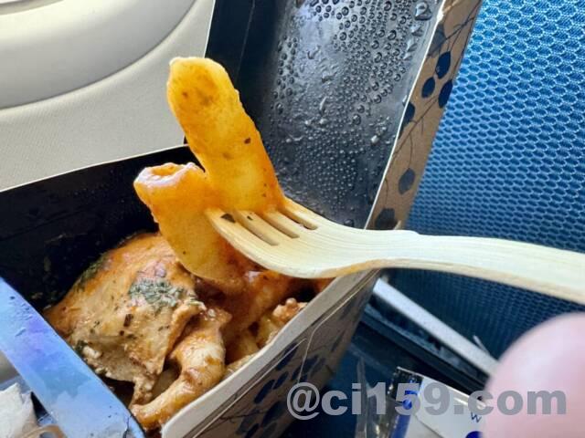 シンガポール航空の機内食
