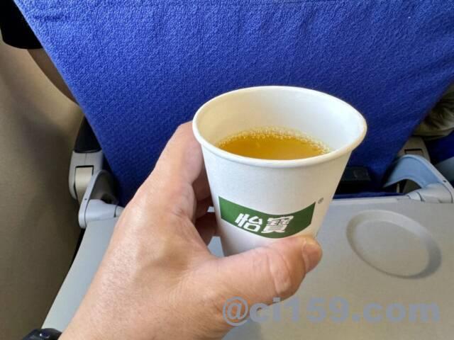 機内のドリンクサービス