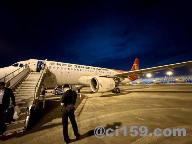 深セン航空の機材