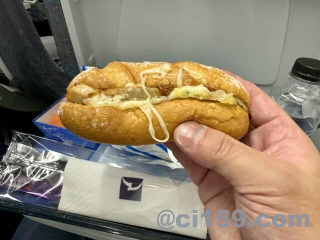 マカオ航空の機内食