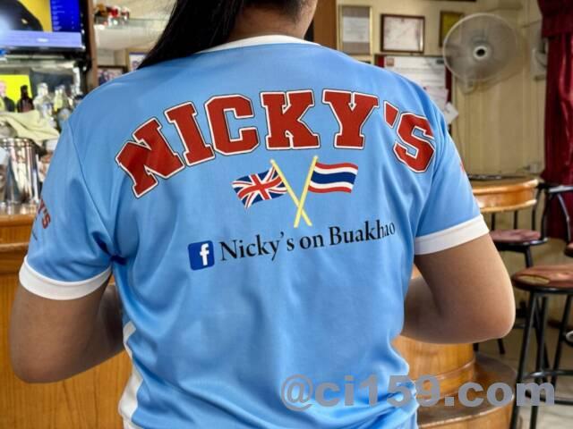 「NICKY'S」のユニフォーム