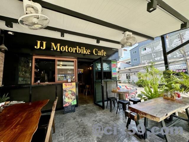 JJ Motorbike Cafeの外観