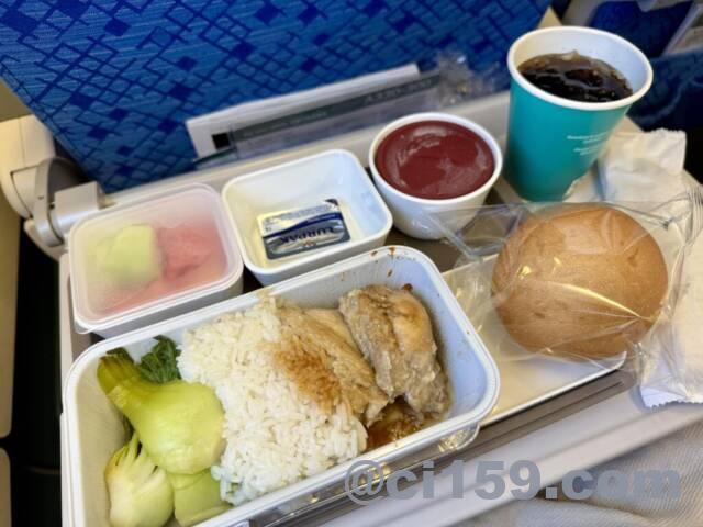 キャセイパシフィック航空の機内食