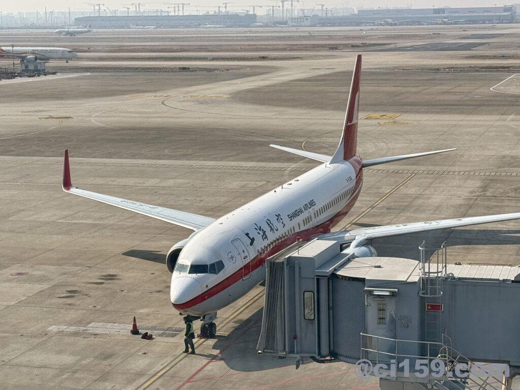 上海航空ボーイング737−800