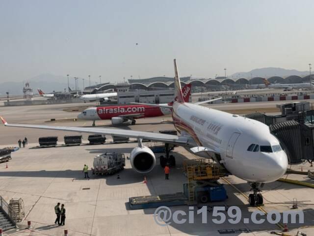 香港航空の機体