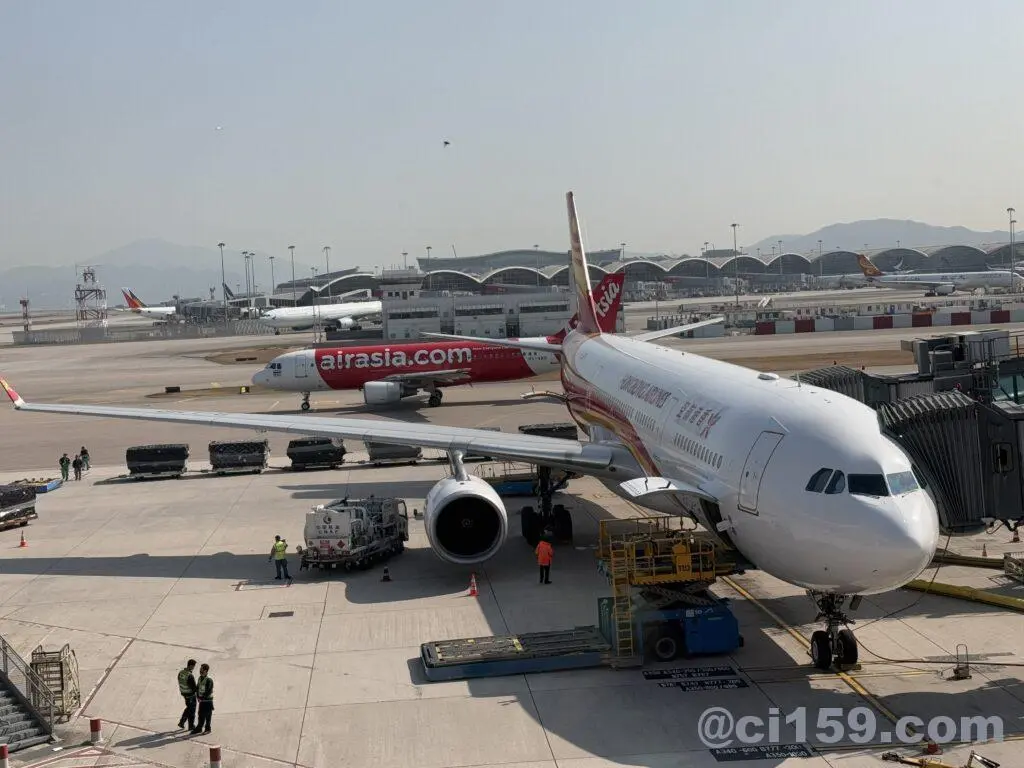 香港航空の機体