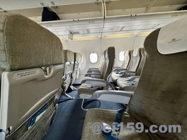 ベトナム航空の機内