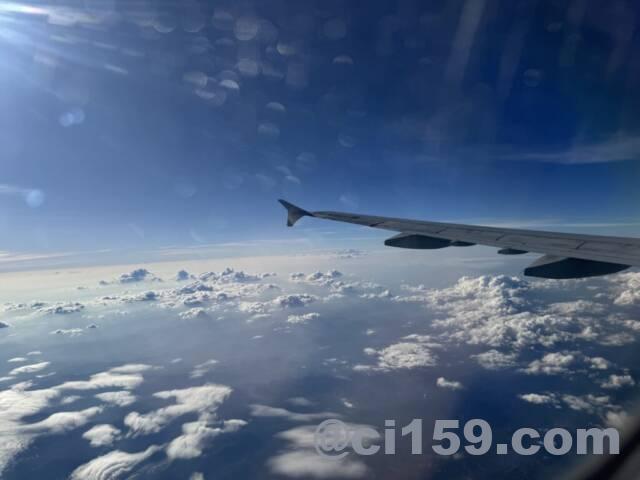 飛行機からの眺め