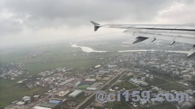 飛行機からの眺め