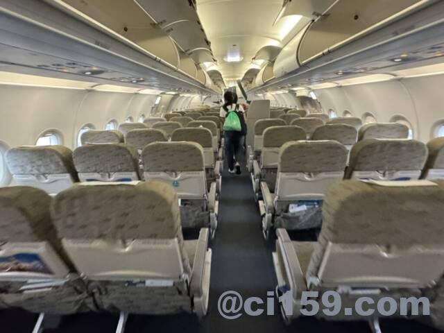 ベトナム航空の機内