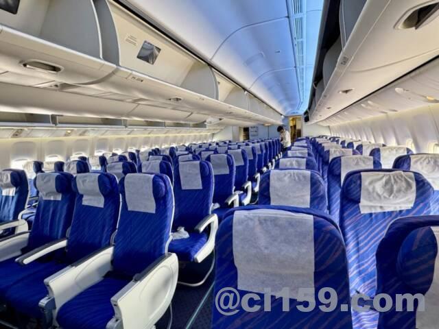 中国南方航空のエコノミークラス