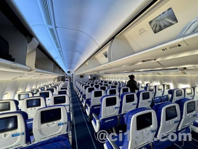 中国南方航空のエコノミークラス