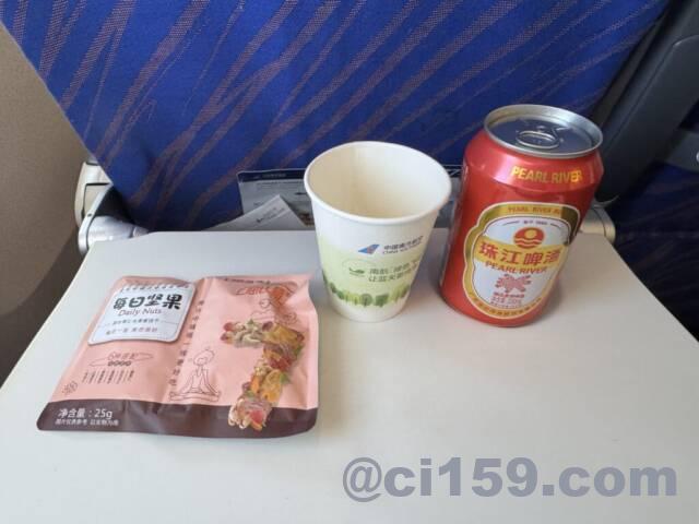 中国南方航空の機内サービス
