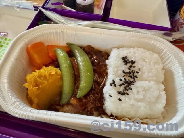 中国南方航空の機内食