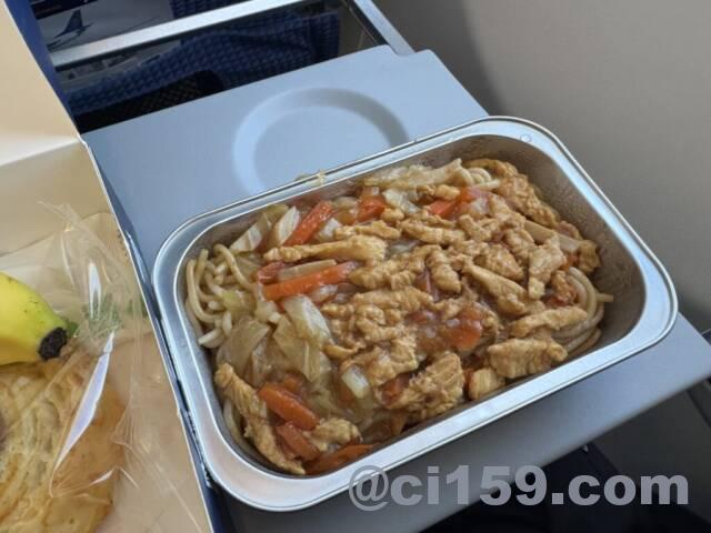 中国南方航空の機内食