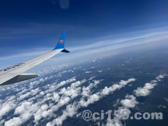 飛行機からの眺め