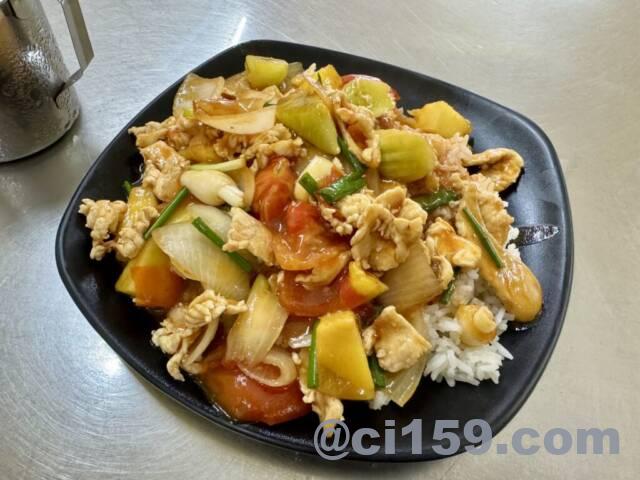 Sweet and Sour Stir-fry with Chicken