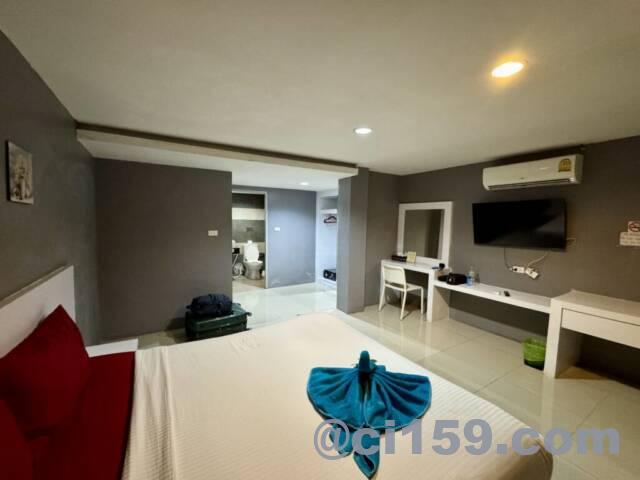 Crystal Suites Pattayaの客室