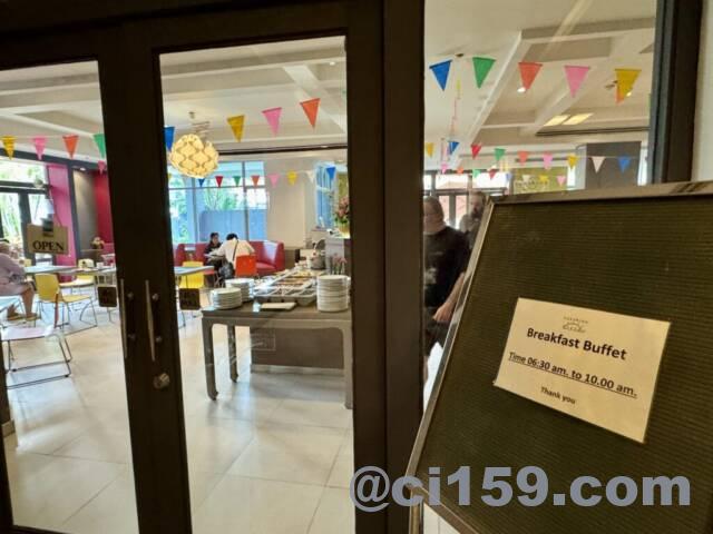 Sunshine Vista Hotelの朝食会場