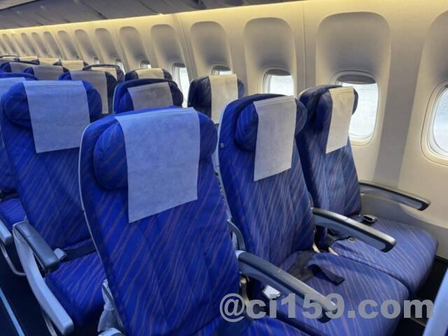 中国南方航空のエコノミークラス