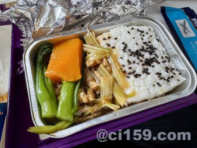中国南方航空の機内食
