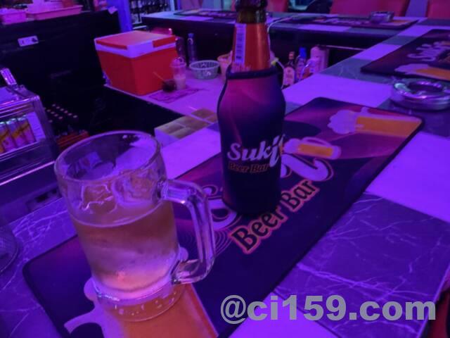 バービアでビール