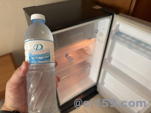 Dホテルの無料飲料水