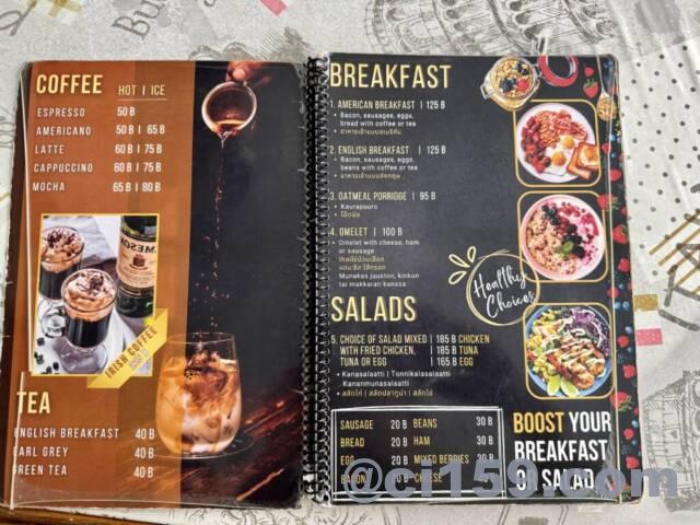 PINEAPPLE SPORT RESTAURANTのメニュー