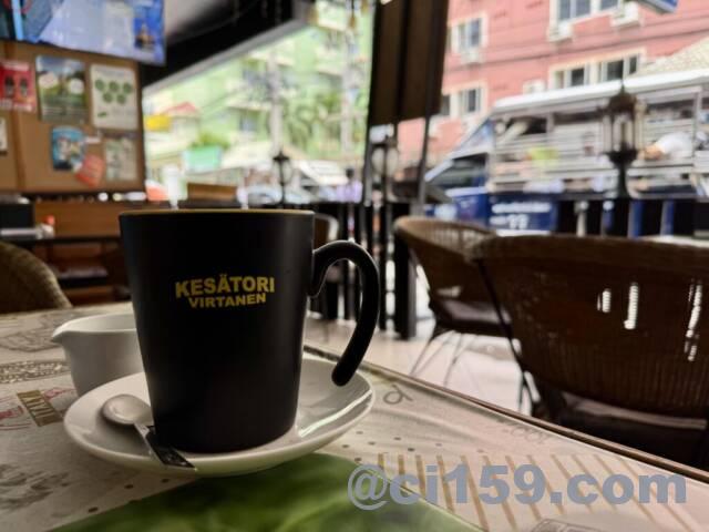 コーヒーとソイブッカオ