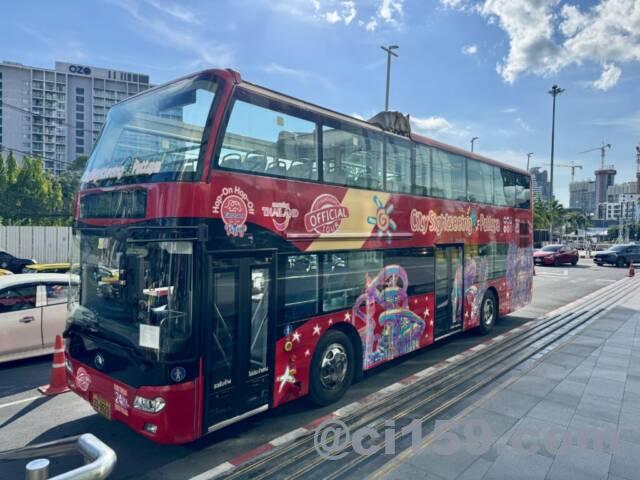 City Sightseeing Pattayaのバス