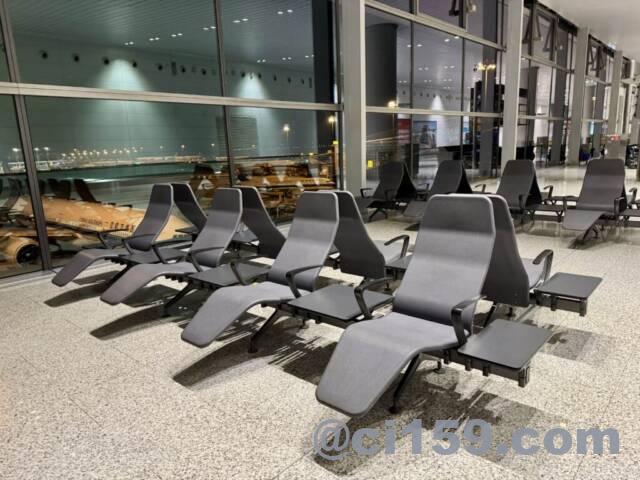 夜の広州白雲国際空港