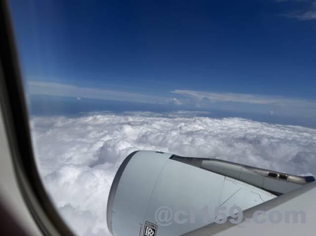 飛行機からの眺め