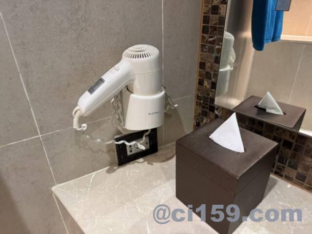 バスルームの備品