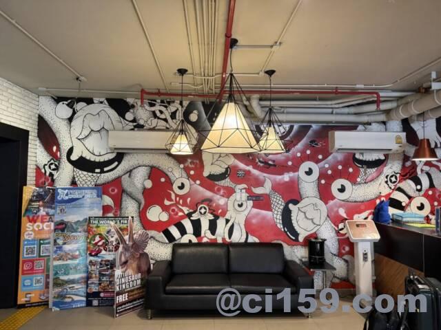 Sunshine Hip Hotelのロビー