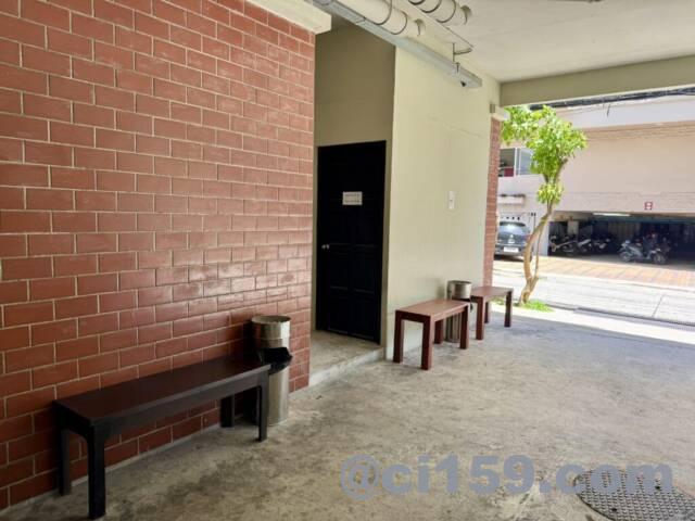 Sunshine Hip Hotelの喫煙所