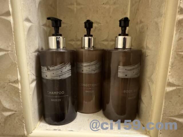 ホテルのバス用品