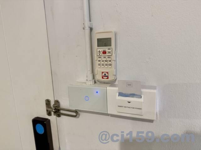 ホテルの客室設備