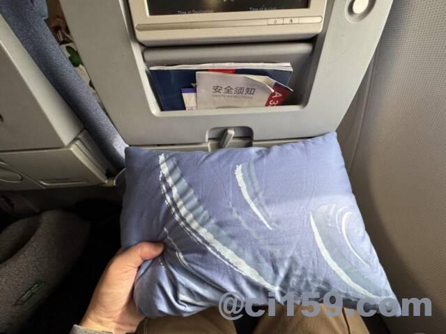 中国国際航空のクッション