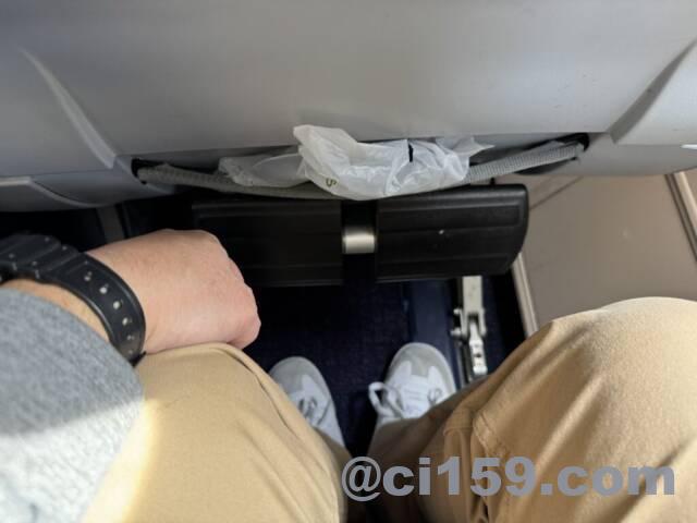 中国国際航空のシートピッチ