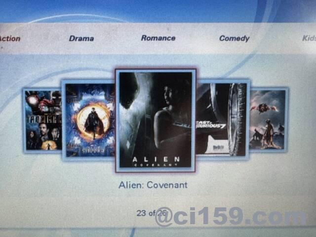 中国国際航空の機内エンターテインメント